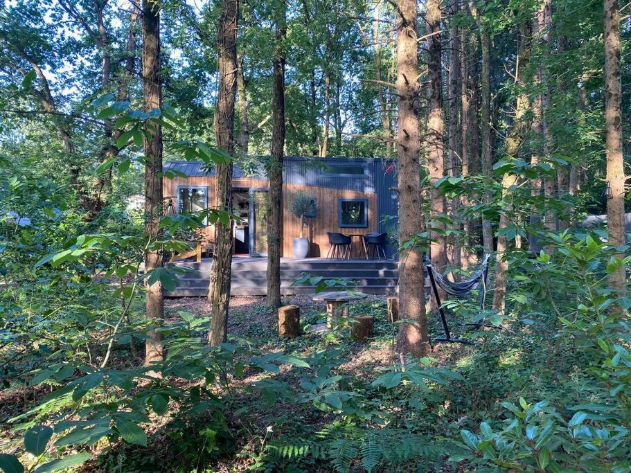 Tiny House Sur Terrain Boise A 10 Mn De La Mer Ferel Exterior photo
